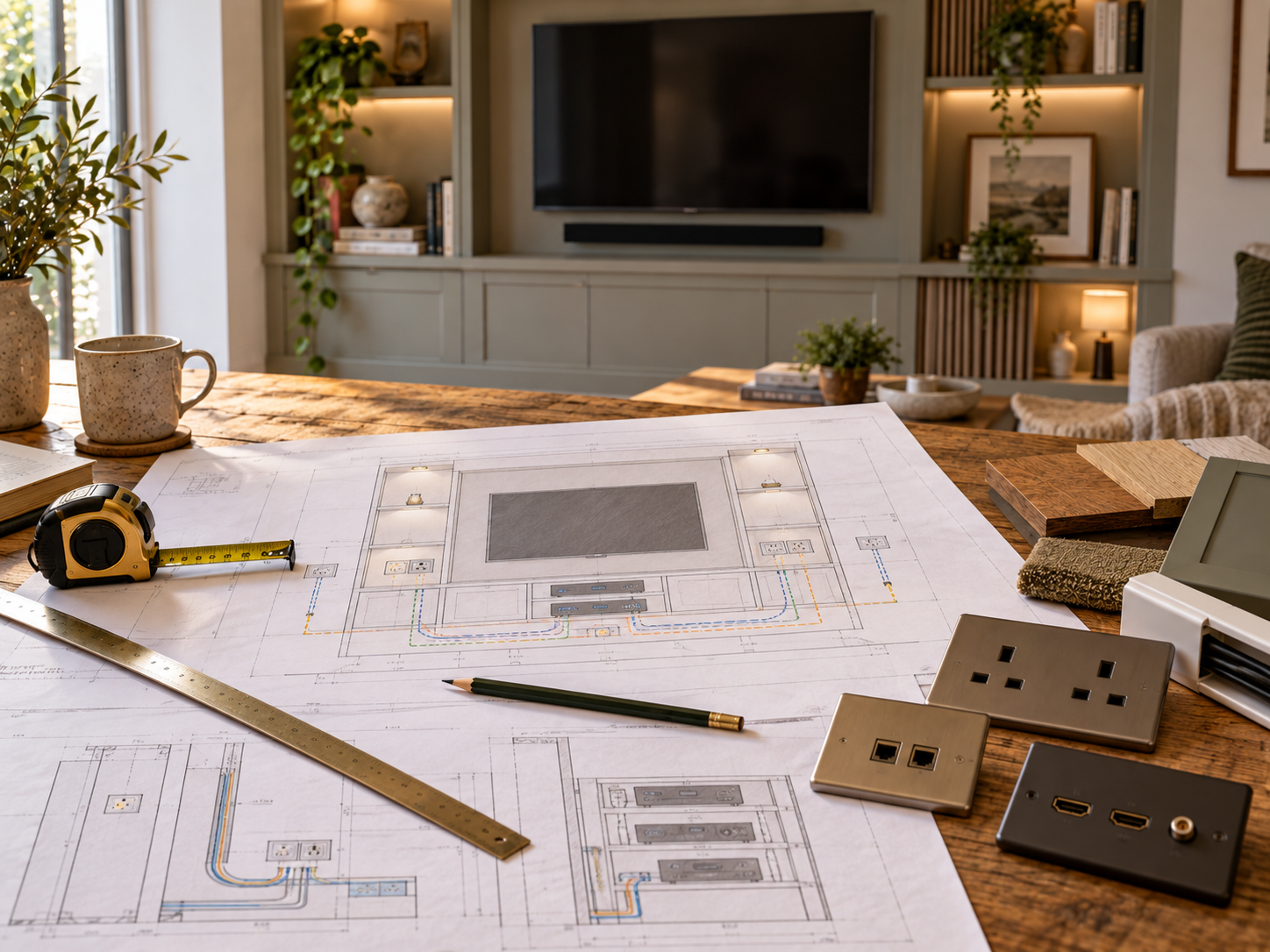 Planning TV, AV & Data for a Media Wall guide artwork