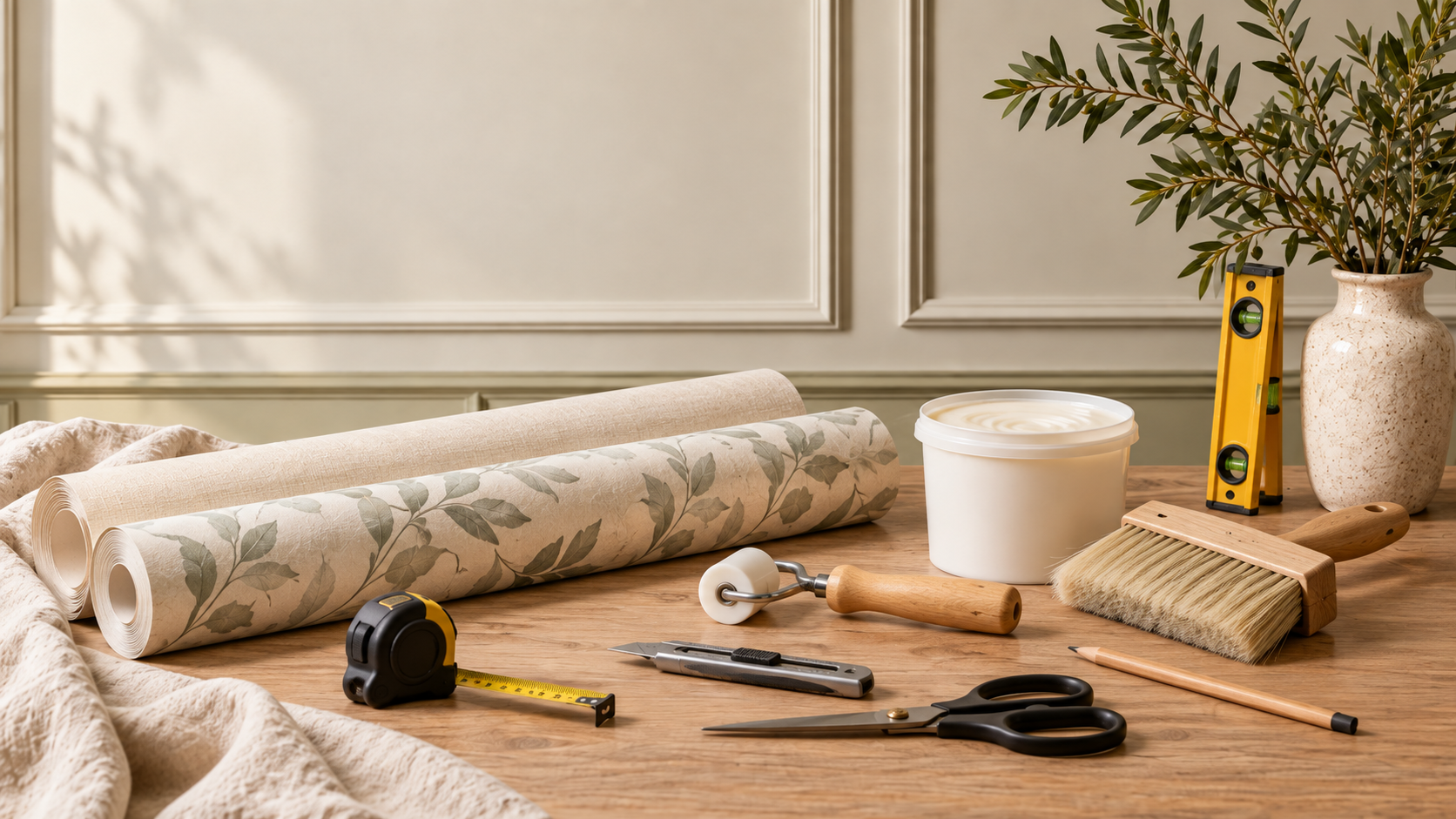 Wallpapering for Beginners guide artwork